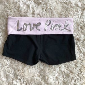 Victoria’s Secret Pink yoga shorts